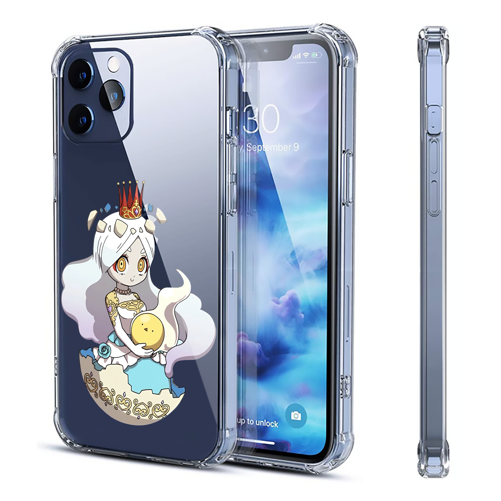 （画像用） 妖怪ウォッチ Yo-kai Watch 【iPhone 12シリーズ対応】透明スマホケース（クリアソフトケース）